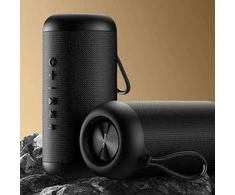 USAMS YX serijos „Bluetooth 5.0“ 10 W nešiojama lauko belaidė kolonėlė YX8YG01 (US-YX008)