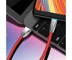 USAMS pintas kabelis U-Light USB-Craudonos spalvos 1,2m TCZSUSB04 (US-SJ184)