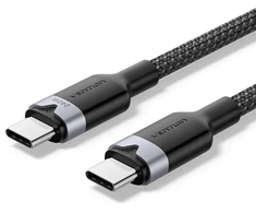 USB-C į C 2.0 Vention 3.1 5A 240W 1m BK kabelis