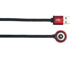 USB laidas PNI Adventure F75 žibintuvėlių įkrovimui, su magnetiniu kontaktu, ilgis 50 cm