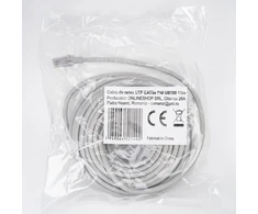 UTP CAT6e PNI U6150 tinklo kabelis, 2xRJ45 kištukas, 8 laidai x 0.4 mm, 15m