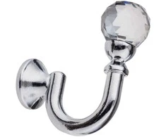 Užuolaidų laikiklis DOMOLETTI MINI CRYSTAL, chromo