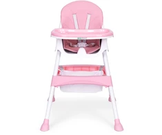 Maitinimo kėdutė, rožinė, ECOTOYS