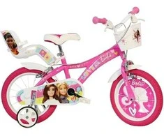 Vaikiškas dviratukas Dino Bikes Barbie 16″