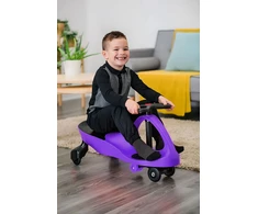 Gravitacijos atrakcionas vaikams LED ratai violetinės spalvos ECOTOYS