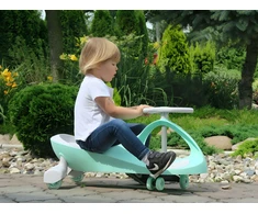 Gravity ride vaikiška transporto priemonė LED ratai žalia ECOTOYS
