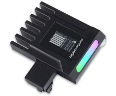 Vaizdo plokštė Aqua Computer AMPINEL 12V-2×6 Grafikos plokštės maitinimo valdiklis, 650 W, OLED, RGBpx – Type B