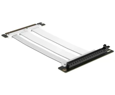 Vaizdo plokštė Corsair Premium PCIe 5 Riser Cable, 175 mm, x16 Interface – Baltas