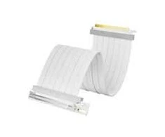 TRYX STRING PCIe 5.0 x16 Riser Kabelis, 200mm – baltas