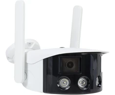 Vaizdo stebėjimo kamera PNI IP590, belaidė, su IP, dvigubas objektyvas, 2 x 2MP, 180 laipsnių, „micro SD“ kortelės lizdas