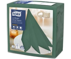 Vakarienės servetėlės Tork LinStyle® kalnų pušų žalumo spalvos