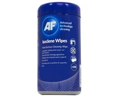Valiklis AF Isoclene Wipes (1 x tub containing 100 Wipes)