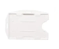 *Vardinių kortelių dėklas dvipusis 55x85mm baltas 80144 SPR/10