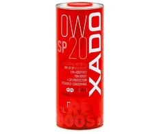 Variklio alyva XADO Atomic Oil 0W-20 SP Raudona Boost, 1L