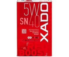 XADO 5W-40 SN Raudonas BOOST 4L