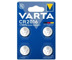 Varta CR 2016 baterija 4vnt
