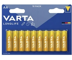 Varta Ilgaamžės AA baterijos 10 vnt.