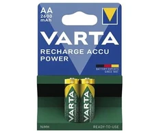 Varta įkraunamos baterijos AA 2600 mAh, 2 vnt.