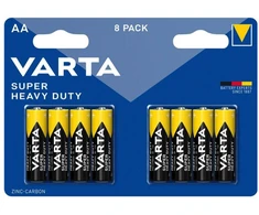 Varta Super Heavy Duty AA baterija 8vnt