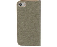 Vennus Book dėklas su rėmeliu skirtas Apple iPhone 12/12 Pro pilkos spalvos