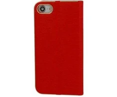 Vennus Book dėklas su rėmeliu skirtas Apple iPhone 14 Plus raudonos spalvos