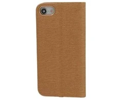 Vennus Book dėklas su rėmeliu skirtas Apple iPhone 13 Mini aukso spalvos
