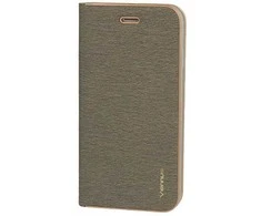 Vennus Book dėklas su rėmeliu skirtas Samsung Galaxy S23 Plus pilkos spalvos