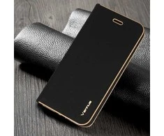 Vennus Book dėklas su rėmeliu skirtas Xiaomi Redmi 10A juodos spalvos