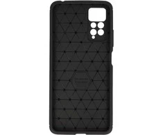 Tel Protect Vennus Carbon Elite dėklas skirtas Xiaomi Redmi Note 11 Pro/Note 11 Pro 5G juodos spalvos