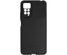 Vennus Carbon Elite dėklas skirtas Xiaomi Redmi Note 11 Pro/Note 11 Pro 5G juodos spalvos