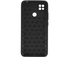 Vennus Carbon Elite dėklas skirtas Xiaomi Redmi 10A juodos spalvos