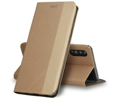 Vennus SENSITIVE Book skirtas Apple iPhone 11 Pro dėklas telefonui aukso spalvos
