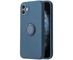 Vennus Silicone Ring Xiaomi Redmi Note 12 5G/Poco X5 dėklas telefonui mėlynos spalvos