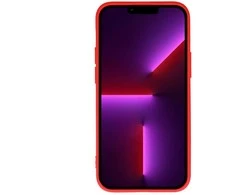 Vennus silikoninis Heart dėklas skirtas Apple iPhone 14 Plus design 1 raudonos spalvos