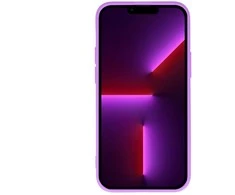 Vennus silikoninis Heart dėklas skirtas Apple iPhone 14 Plus design 1 violetinės spalvos