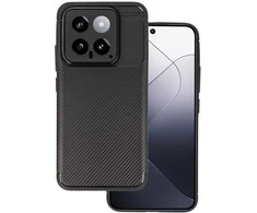 Vennus Tel Protect Carbon Elite dėklas skirtas Xiaomi 14 juodos spalvos