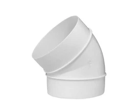 Ventiliacijos alkūnė EUROPLAST AL100-45, D100 45°