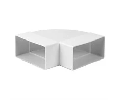 Ventiliatorius Ventiliacijos alkūnė EUROPLAST KLH25-90, 220 x 55 mm, 90°