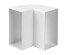 Ventiliatorius Ventiliacijos alkūnė EUROPLAST KLV, 110 x 55 mm, 90°