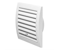 Ventiliacijos grotelės EUROPLAST ND10R D100, baltos