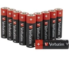 Verbatim Bateria alkaline AA LR6 20vnt juodos spalvos 49877