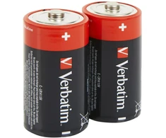Verbatim Alkaline Baterija C LR14 2vnt juodos spalvos 49922