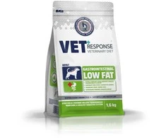 VET RESPONSE Gastrointestinal Low fat – sausas Maistas šunims – 1,6kg