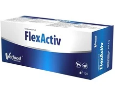 VETFOOD Flex Activ – papildai šunims ir katėms – 120 vnt.