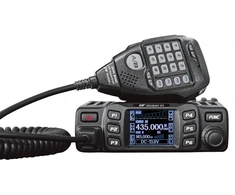 VHF / UHF CRT MICRON UV dviejų dažnių radijo stotelė 136-174 MHz – 400-470 MHz, 13.8 Vdc, DTMF, dvigubas budėjimo režimas (Dual Watch), TOT, nuskaitymas (Scan), Talk Around