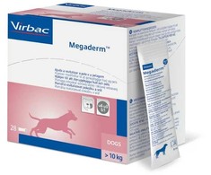 VIRBAC Megaderm fatty acids supporting skin and coat- supplements for dogs - 28x8ml