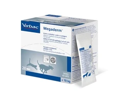 Vibrac Virbac Megaderm maisto papildas šunims ir katėms, 28×4 ml