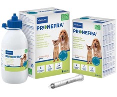 VIRBAC Pronefra papildai inkstų veiklai šunims ir katėms, 180 ml