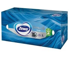 Vienkartinės servetėlės ZEWA DELUXE, 3 sl., 90 vnt.