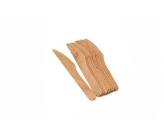 Vienkartiniai OKKO mediniai peiliai, 10 vnt.